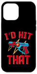 Coque pour iPhone 14 Plus Laser Taging I'd Hit That Tag Jeu de fête Laser Tag