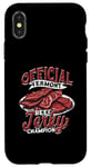 Coque pour iPhone X/XS Boeuf Jerky Vermont Beef Jerky