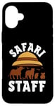 iPhone 16 Plus Safari Staff Art For Men Women Zookeeper Costume Zoo Jungle Case