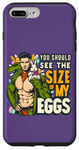 iPhone 7 Plus/8 Plus Eggasaurus You Should See The Size Of My Eggs Muscle Easter Case