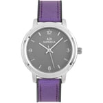 Montre Femme SUPERGA STC015 Silicone Pourpre de Tissu Sub 30mt NEW