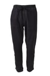 Pull&Bear Mens Cotton Ankle Grazer Joggers - Black - Size Small