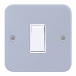 Selectric LG201-2MB Metal Clad Single Light Switch, 10A, 1 gang, 2 way, x-rated