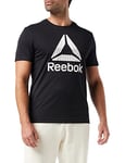 Reebok Wor Graphic Tech tee T-Shirt, Man, Mens, T-Shirt, DU2178, Black, M