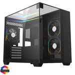 AWD-IT X= Mini CUBE White Ryzen 5 5500 6 Core NVIDIA RTX 3060 12GB - Next Day Gaming PC