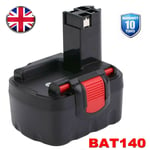 For Bosch 14.4V 4.8Ah Battery BAT038 BAT040 BAT140 2607335533 PSR1440 GDS GSR UK