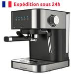 Machine a café expresso cafetière buse vapeur Cappuccino CONTINENTAL Inox