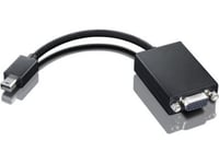 Av-Adapter Lenovo Display Port - D- Sub (Vga) Svart (Dp Vga Video Dongle)