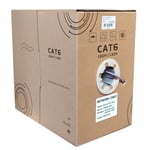 CAT 6 305M UTP LSOH LSZH Outdoor Networking Data Ethernet Cable PE CCA - Purple