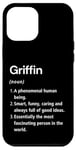 Coque pour iPhone 12 Pro Max Griffin Définition du nom Dictionnaire amusant