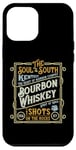 Coque pour iPhone 15 Plus Heart of the South Bourbon Whisky Design vintage