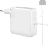 Chargeur MacBook Pro 85W, T-Tip Chargeur MacBook Air Compatible avec Macbook Pro et MacBook Air 13"" 15"" et 17 Pouces 2012 2013 2014 2015, pour Modles A1466 A1502 A1435 A1398