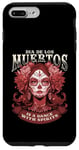 Coque pour iPhone 7 Plus/8 Plus De los Muertos Spritis Jour des morts Crâne Femme