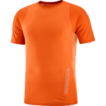 Salomon Sense Aero SS Tee løpetrøye herre BURNT OCHRE LC2138300 L 2023