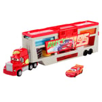 Mattel Disney and Pixar Cars Transforming Truck & Toy Car Playset, C (US IMPORT)