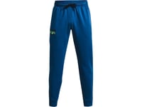 Under Armour Under Armour Rival Fleece Signature Joggers 1366366-432 Niebieskie M