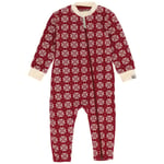 Gullkorn Design Kos Baby Pyjamas Deep Red | Röd | 56 cm