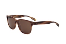 Lunettes de Soleil Ted Baker TB8232 151 BROWN HORN/LIGHT BROWN 56/14/145 Homme