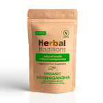 Herbal Traditions Organic Ashwagandha Capsules  - Natural Supplement