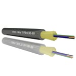 Câble fibre optique Rs Pro 200m Avec connecteur, OM3 Multi-mode, 4 fibres, lszh ( Prix pour Bobine de 200 Mètres )