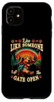 iPhone 11 Live Like Someone Left Gate Open Dachshund Dog Pet Owner Case