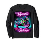 GSX-R,Motorrad,motorcycle,bike,Synthwave,Retrowave,GSXR,GS Long Sleeve T-Shirt