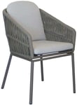 Fauteuil De Jardin En Aluminium Et Résine Synthétique Iris