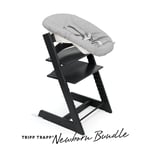 STOKKE® Tripp Trapp® Matstol Oak inkl. Newborn Set™ Grey