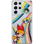 ERT GROUP Coque de téléphone Portable pour Samsung S21 Ultra Original et sous Licence Officielle The Powerpuff Girls Motif The Powerpuff Girls 020, partiel imprimé