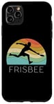 Coque pour iPhone 11 Pro Max Ultimate Frisbee Disque volant rétro pour homme et femme