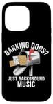 Coque pour iPhone 14 Pro Max Des chiens qui aboient ? Just Background Music Mail Carrier Postal Work