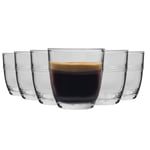 Duralex Gigogne Glass Espresso Cups Shot Glasses Set 90ml x12