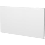 Radiateur électrique à inertie POAS Blanc Céramique 1500W - KALIA - Horizontal - Chaleur douce