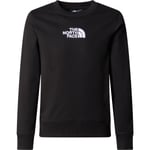 The North Face Drew Peak Light Sweatshirt Barn - Svart - str. 133 - 141