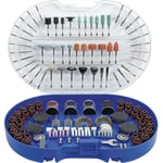 Accessoires d'outils rotatifs type Dremel pour Meulage Ponçage Polissage - Coffret 315 pcs