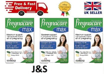 Vitabiotics Pregnacare Max Capsules & Tablets 28 + 56s (3 Pack)