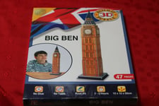 CubicFun - 3D Puzzle - Big Ben - 47 Pieces - NEW