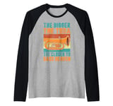 The bigger the Tuba the closer to Bass Heaven Tuba Raglan Baseball Tee