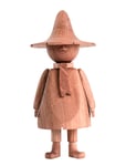 Moomin X Snufkin Oak Small Home Decoration Decorative Accessories-details Wooden Figures Brown Boyhood