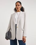 Whistles Crepe Boyfriend Blazer