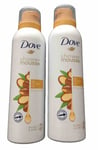 Dove Shower Mousse Argan Oil 2 x 200ml Shower & Shave 24 Hour Softness