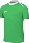 Nike Dri-FIT Academy Pro 24 SS Top K T-Shirt, Green Spark/White/Green Spark/White, L