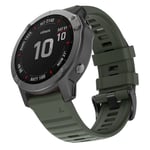 Motstandsdyktig Garmin Fenix 7 klokkereim - Militærgrønn