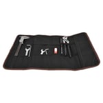 OMABETA sac à outils enroulable Support de pochette multifonction S8, sac de rangement enroulable pour outil bricolage outils Noir