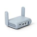 GL.iNet GL-MT3000 (Beryl AX) Portable Routeur WiFi 6 pour La Maison et Les Voyages, Bi-Bande, Vitesse WiFi AX3000 (Jusqu’à 3 Gbit/s), Repeteur, VPN en Cascade, IPV6, WPA3, Port WAN 2,5G