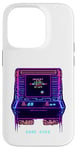 Coque pour iPhone 14 Pro Manette de jeu d'arcade rétro classique