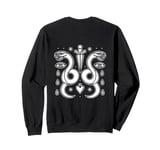 Boho Mysticism: Sun, Moon, and Magic Sweatshirt