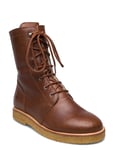 ANGULUS Boots - Flat - With Laces Brun