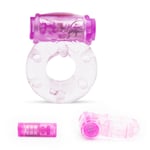 Neojoy Vibe-oh Ring Jelly Cock Ring for Enhanced Erection Clitoral Bullet Vibe