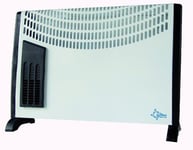 Suntec Convecteur Mobile HEAT FLOW 2020 /60 m²( 25 m²) 3 niveaux de chauffage (750/1250/2000 Watt)